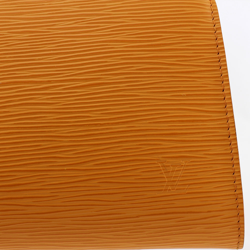 Pochette accessoires NM Louis Vuitton Authentique d'occasion en cuir épi couleur orange