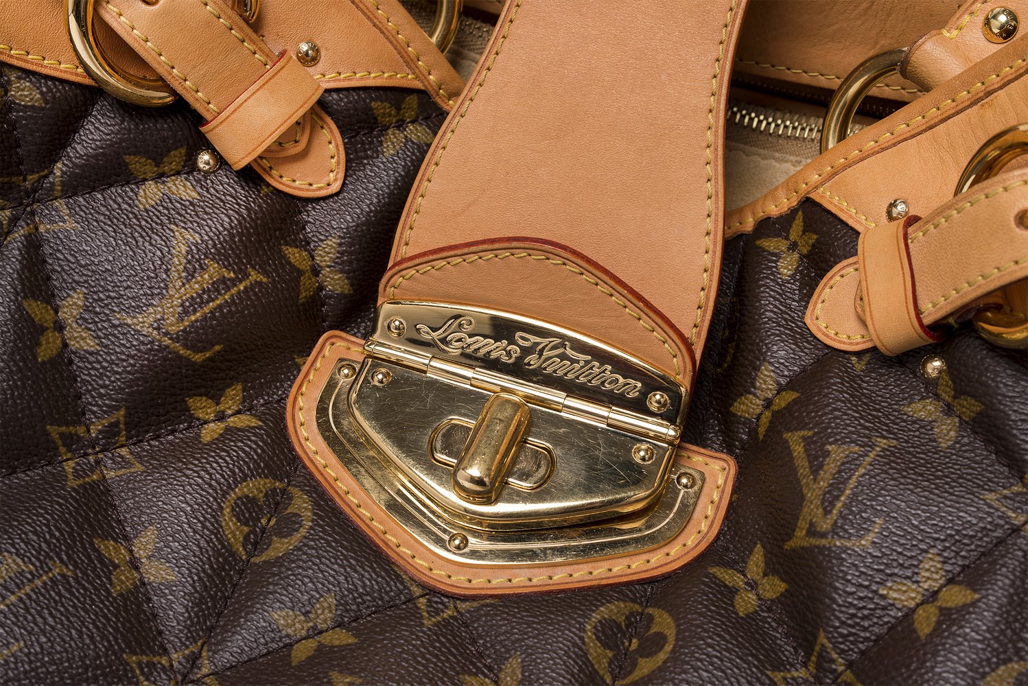 Sac porté épaule Louis Vuitton Etoile Shopper Authentique d'occasion en toile Monogram